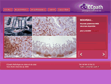 Tablet Screenshot of ccpath.fr
